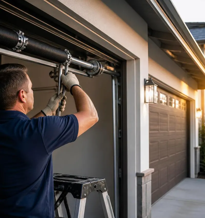 Off Track Door Repair in Wilton Manors